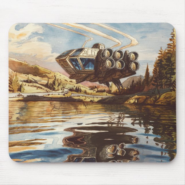 Raumschiff Mousepad (Vorne)
