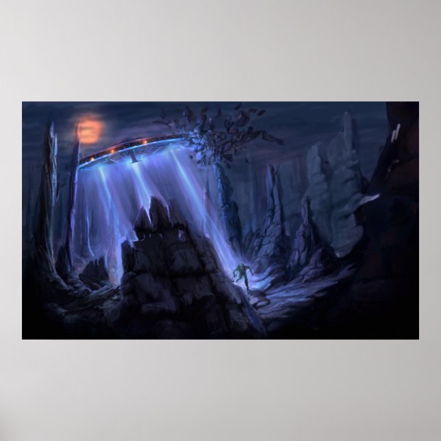 Raumschiff Poster (Vorne)