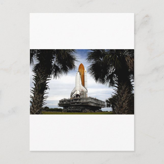 Raumschiff Postkarte (Vorderseite)