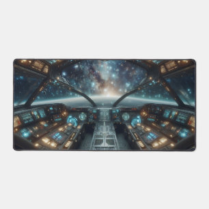 Raumschiff , Science Fiction Schreibtischunterlage