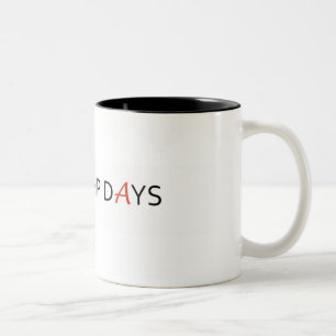 RAUMSCHIFF-TAGESTasse Zweifarbige Tasse