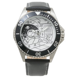 Raumschiff Wristwatch Armbanduhr