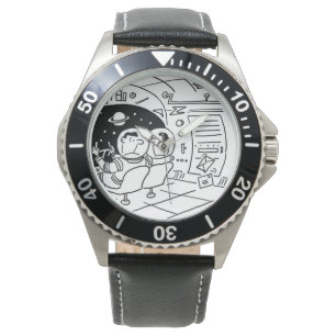 Raumschiff Wristwatch Armbanduhr