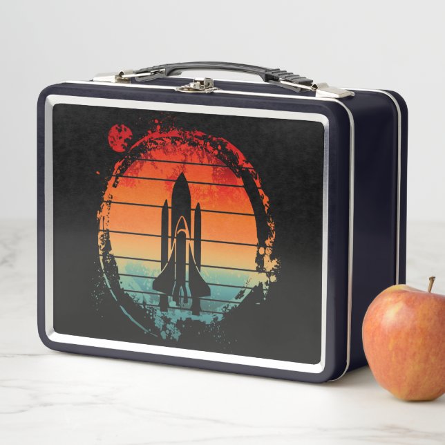 RAUMSCHUTZ VINTAG METALL BROTDOSE (Beispiel)