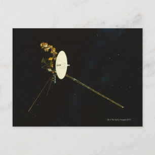 Raumsonde Postkarte