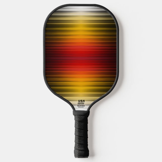 Raumsonde Wiedereintritt in Plasmabildschirme Pickleball Schläger (Vorderseite)