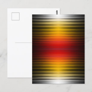 Raumsonde Wiedereintritt in Plasmabildschirme Postkarte