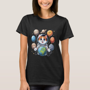 Raumsondenanlage Kat-Sonnensystem Raumsondenballon T-Shirt