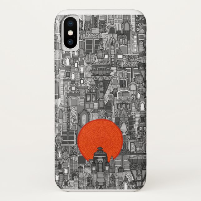 Raumstadt sonne Case-Mate iPhone hülle (Rückseite)