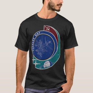 Raumstation Mir Module sowjetischer Weltraumbahnho T-Shirt