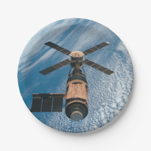 Raumstation Skylab Pappteller