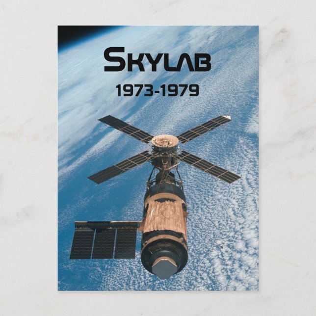 Raumstation Skylab Postkarte (Vorderseite)