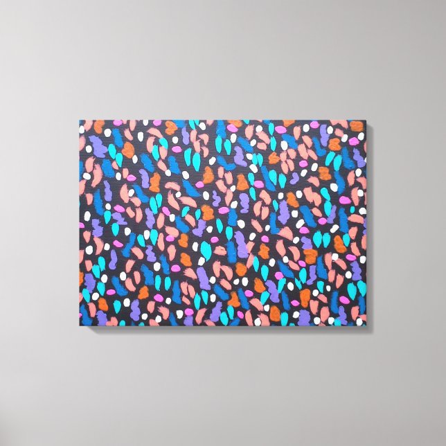 Raumtrocknung Leinwand Abstrakte Kunst drucken (Vorderseite)