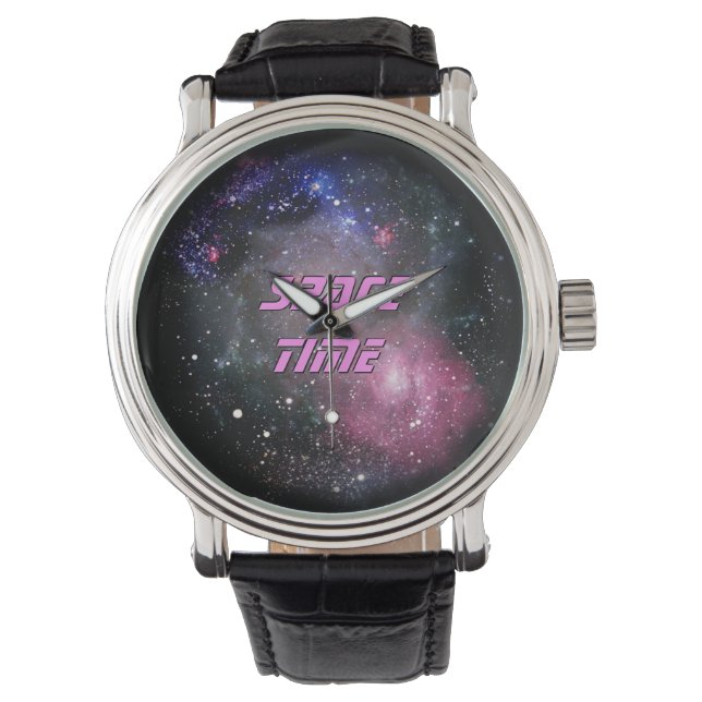 Raumzeit Armbanduhr (Vorderseite)