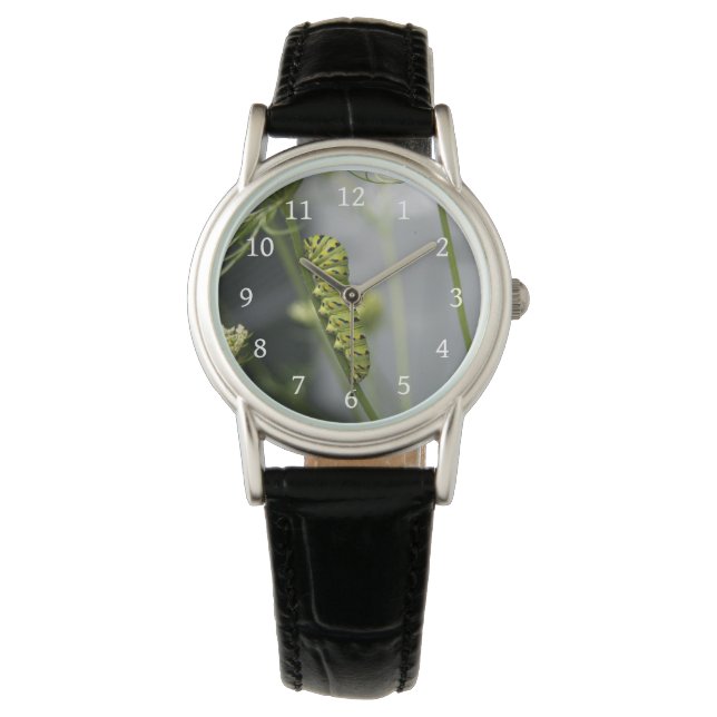 Raupe Armbanduhr (Vorderseite)