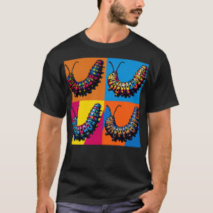 Raupe Art Cooles Insekt T-Shirt