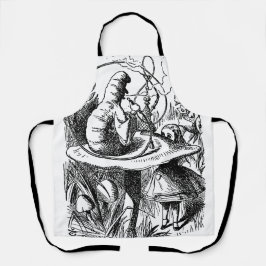 Raupe aus der Alice im Wunderland Schürze