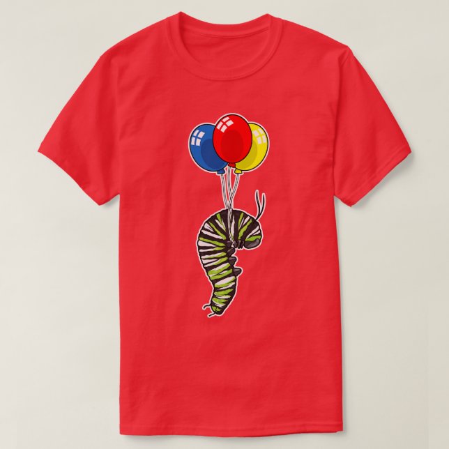 Raupe Balloon T-Shirt (Design vorne)