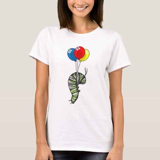 Raupe Balloon T-Shirt (Vorderseite)