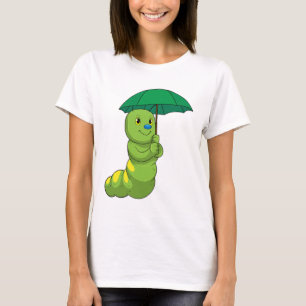Raupe beim Regen T-Shirt