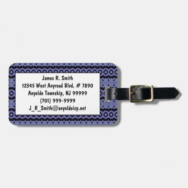 Raupe Crawl Gepäckmarke Gepäckanhänger (Vorderseite horizontal)