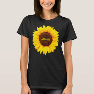 Raupe für Männer Schmetterling Sonnenblumen Liebe T-Shirt
