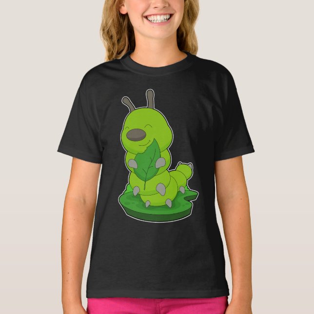 Raupe Leaf T-Shirt (Vorderseite)