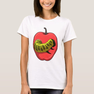 Raupe mit Apple T-Shirt