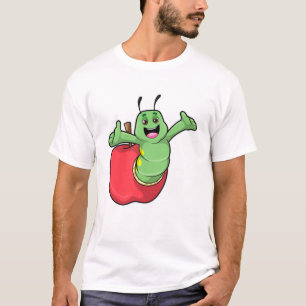 Raupe mit Apple T-Shirt