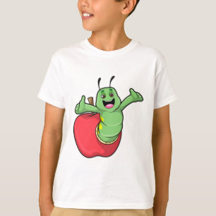 Raupe mit Apple T-Shirt