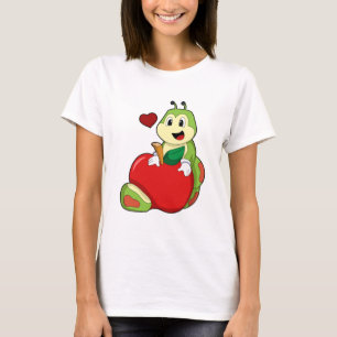 Raupe mit Apple T-Shirt