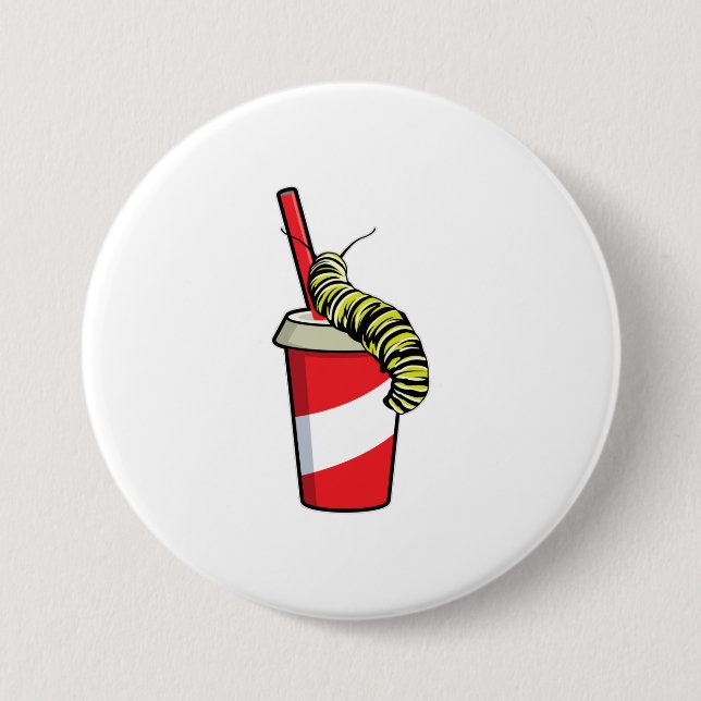 Raupe mit Drink Button (Vorderseite)
