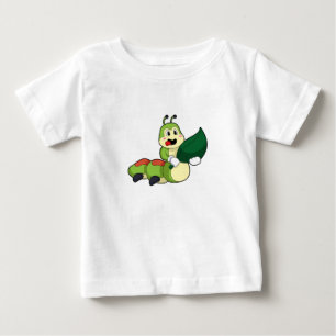 Raupe mit Leaf Baby T-shirt