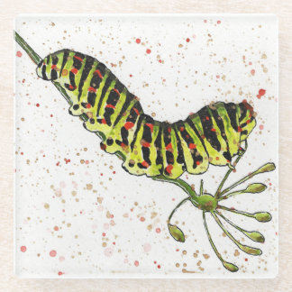 Raupe Untersetzer