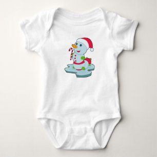 Raupe Weihnachtskronen Baby Strampler