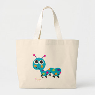 Raupen-klassische Taschen-Tasche Jumbo Stoffbeutel