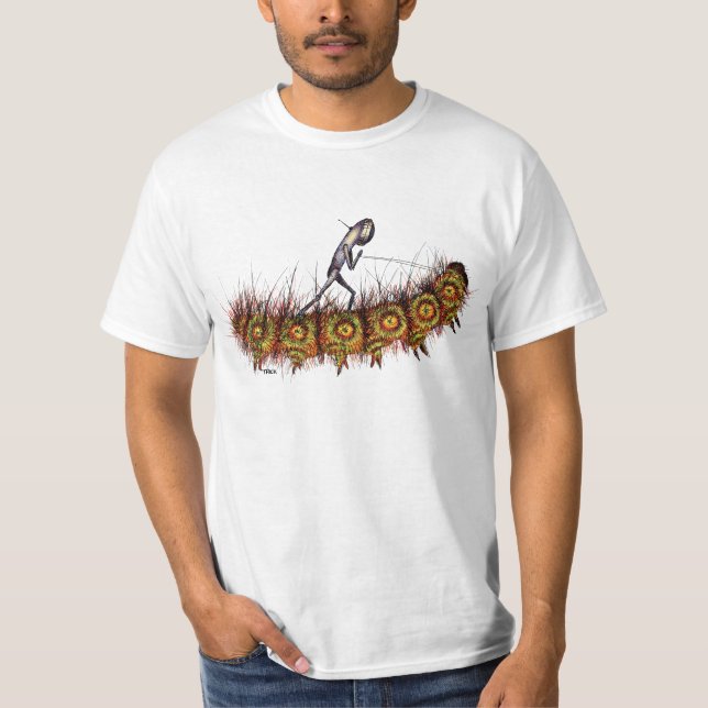 RaupeSurfer T-Shirt (Vorderseite)