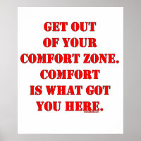 Raus aus deiner Comfort Zone!