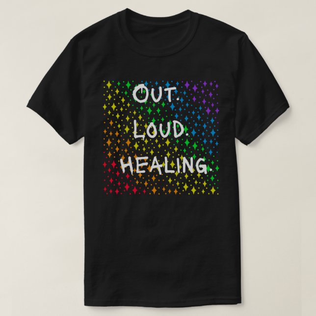 Raus. Laud. Heilung. T-Shirt | CTFOD Prix Collecti (Design vorne)