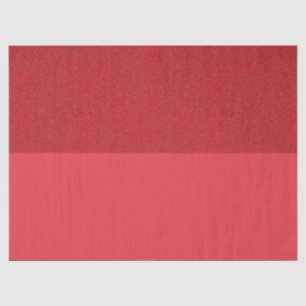 Rauschen über glattem Tomatenrottpapier (Custom) Seidenpapier