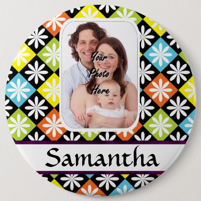 Raute Button (Vorderseite)