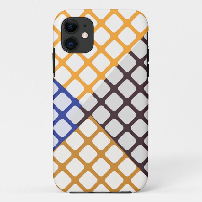 Raute Case-Mate iPhone Hülle (Rückseite)