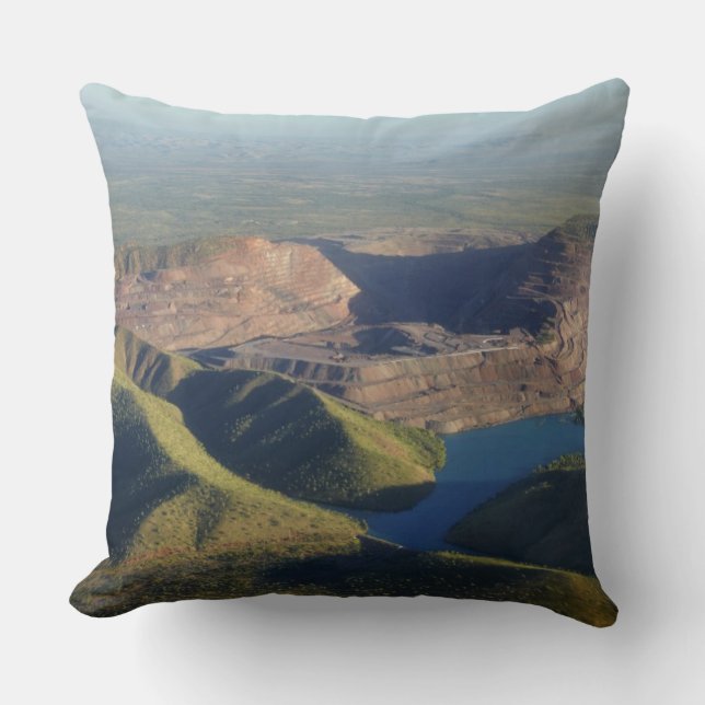 Raute Diamond Mine Kissen (Vorderseite)