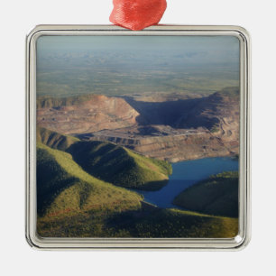 Raute Diamond Mine Silbernes Ornament