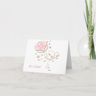 Raute - es ist ein Mädchen… Rosa neue Ankündigung