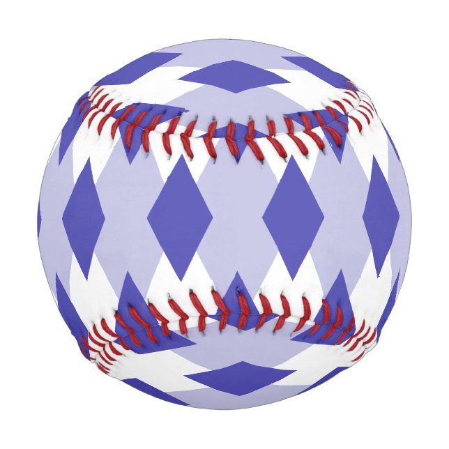 Raute Kariertes Muster_4A46B0 Baseball (Rückseite)