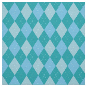 Raute Muster Ocean Colors Stoff