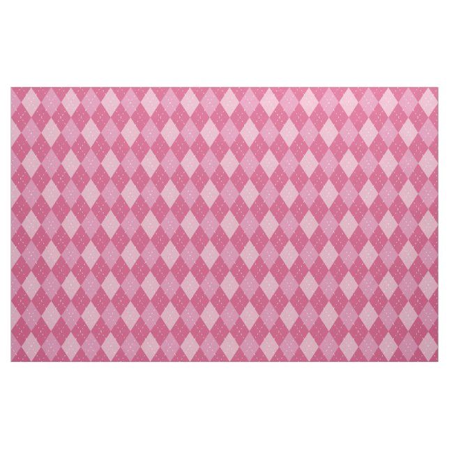 Raute Muster, rosa Stoff (Fat Quarter (45,7 x 55,9 cm))