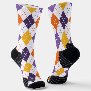 Raute Muster Socken