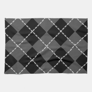 RAUTE PATTERN GESCHIRRTUCH